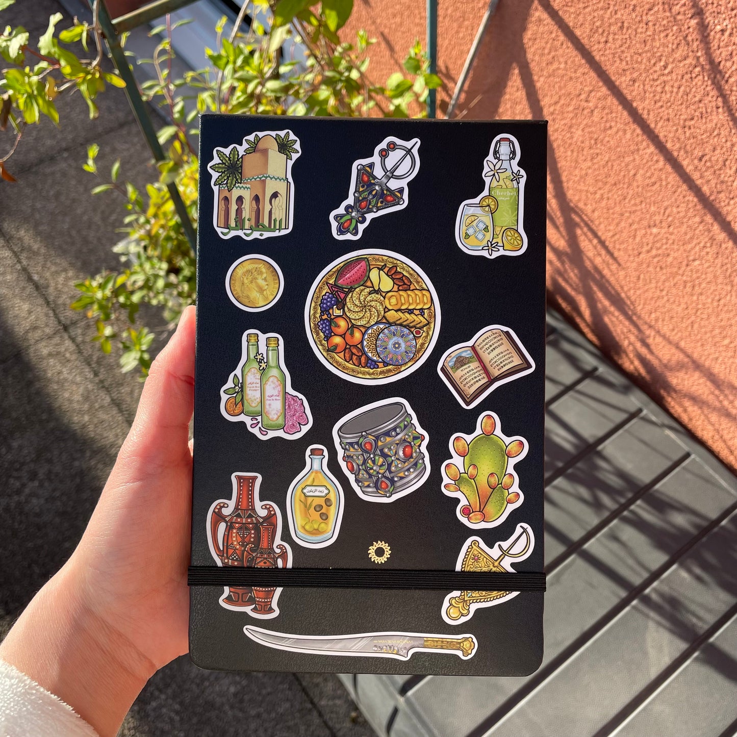 Planche de stickers - Faunes et Symboles d’Algérie