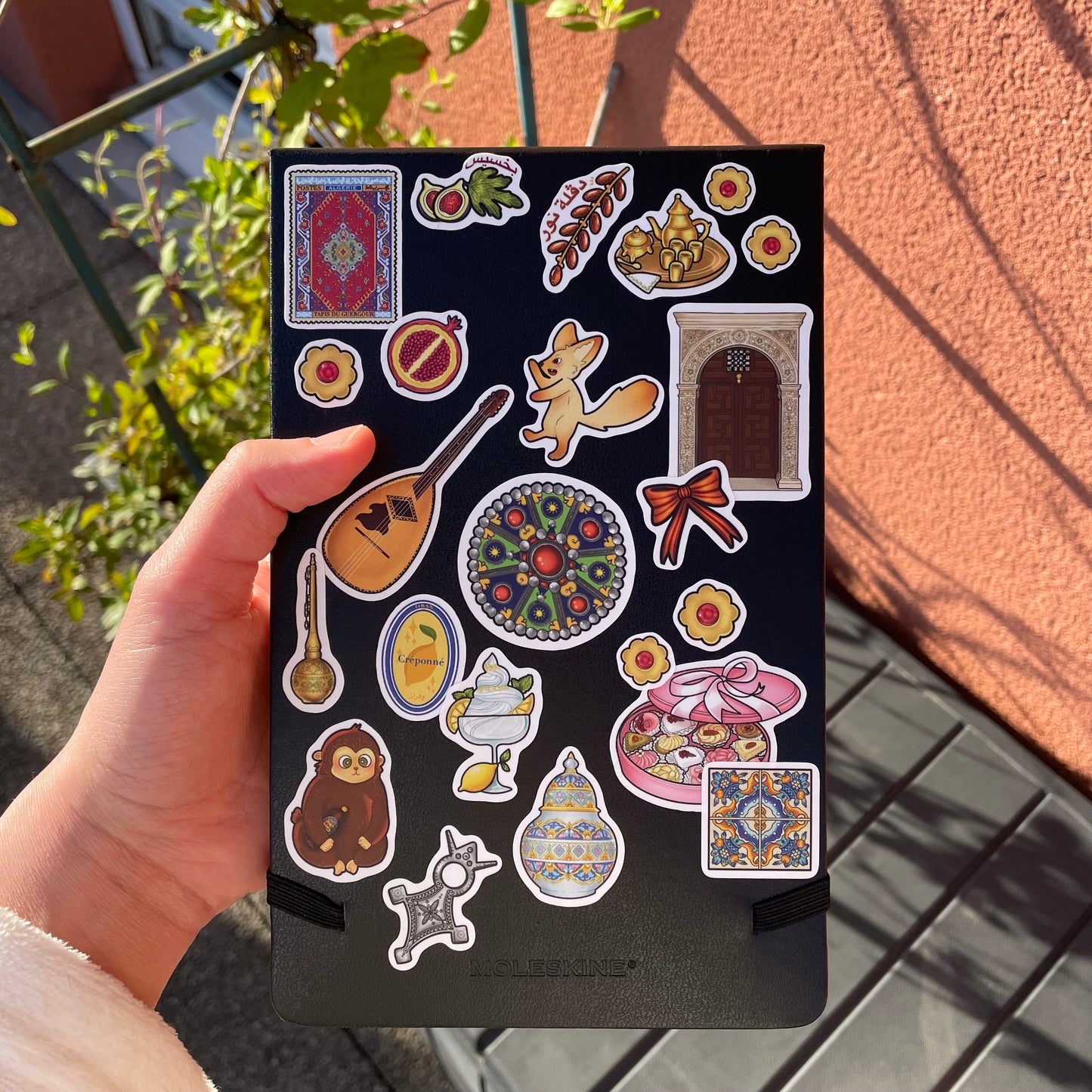 Planche de stickers - Saveurs et Douceurs d’Algérie